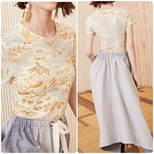 Ulla Johnson Estelle T-shirt Gardenia